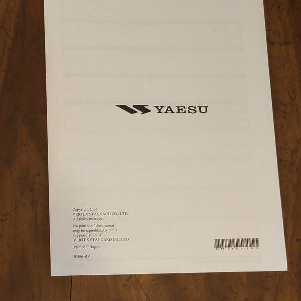 OEM Yaesu FTdx9000 CAT Operation Reference Book