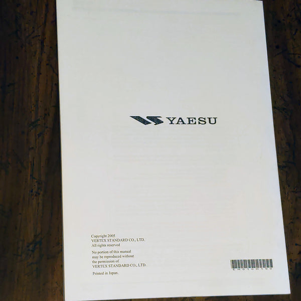 OEM Yaesu FTdx9000D Operating Manual, Clean, Nice, See Photos