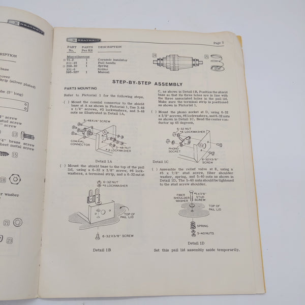 Heathkit HN-31 Cantenna Dummy Load Manual