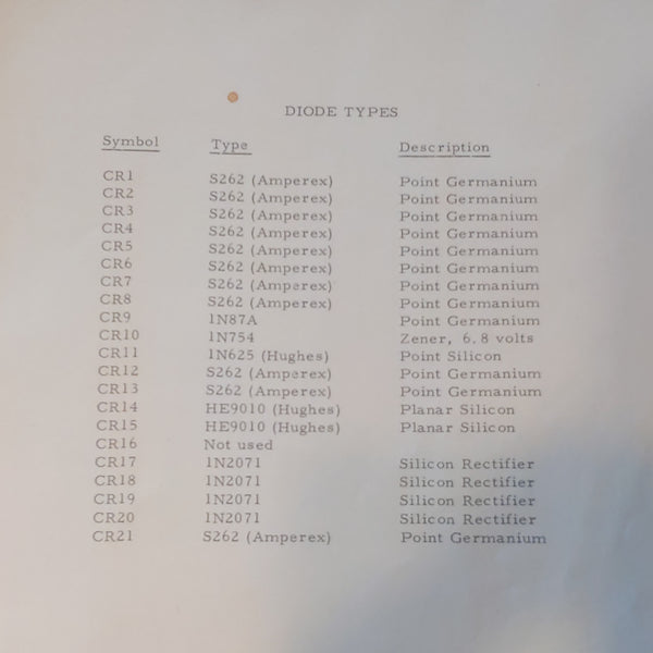 SBE SB-34 Transceiver Operation And Maintenance Manual, Original