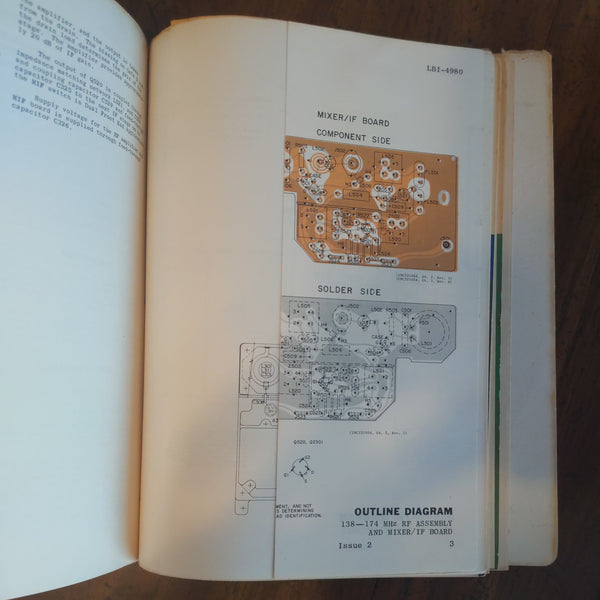GE Mobile Radio MASTR II Multiple Manuals With Schematics