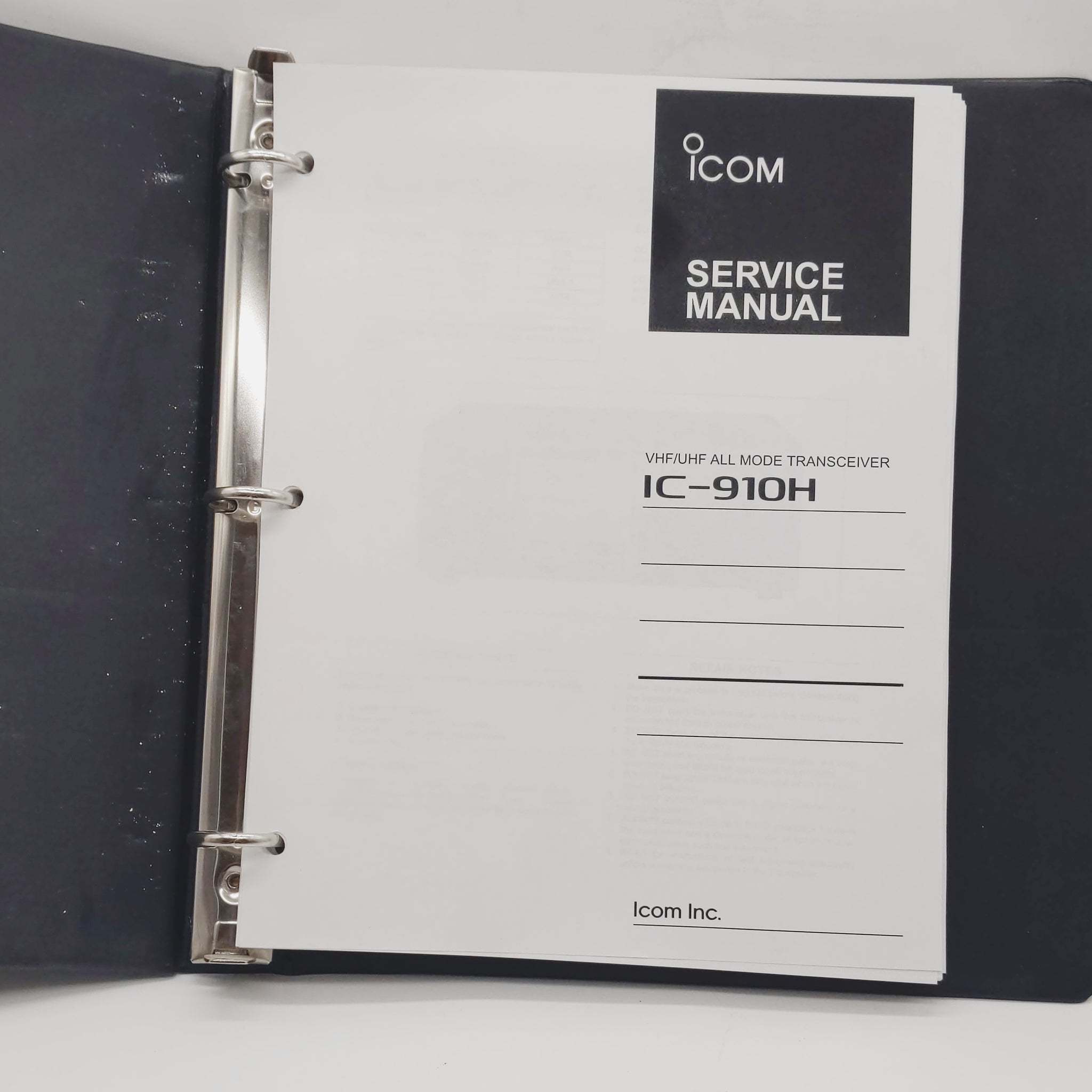 Icom IC-910H Service Manual