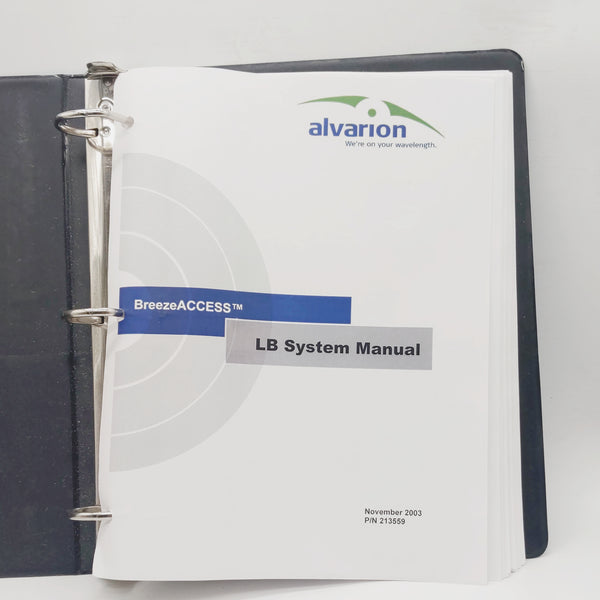 Breeze Access LB System Manual