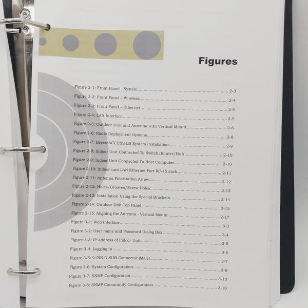 Breeze Access LB System Manual