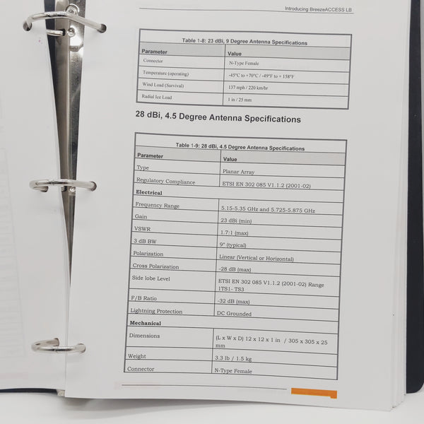 Breeze Access LB System Manual