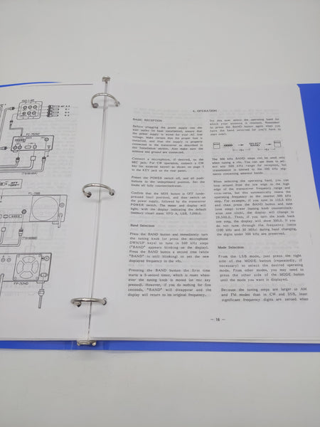 Yaesu FT-747GX Operating Manual