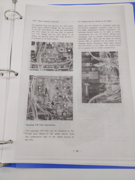 Yaesu FT-747GX Operating Manual