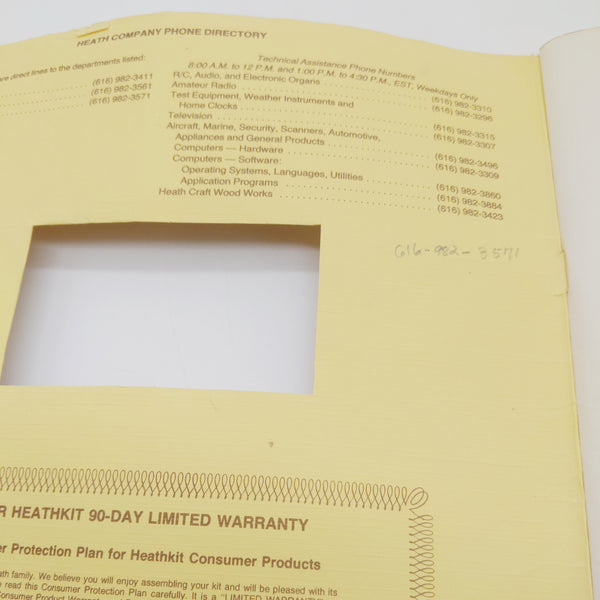 Heathkit HW-5400 SSB Transceiver Manual/Schematic/Layout Pullouts
