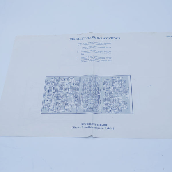Heathkit HW-5400 SSB Transceiver Manual/Schematic/Layout Pullouts