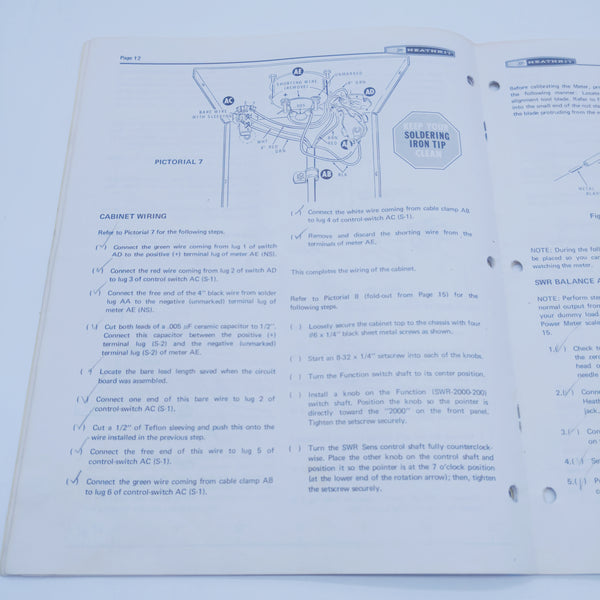 Heathkit HM-102 Power Meter Assembly Manual