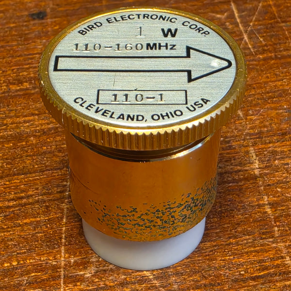Bird Element/Slug 110-1, 1 Watt, 110-160 MHz, Used, Nice