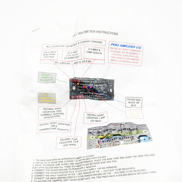 Harrison Labs VM-1 (M705) Digital Display With Mounting Plate