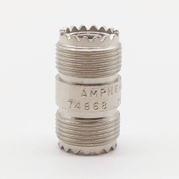 Amphenol PL-258 Female-Female Barrel HF Connector