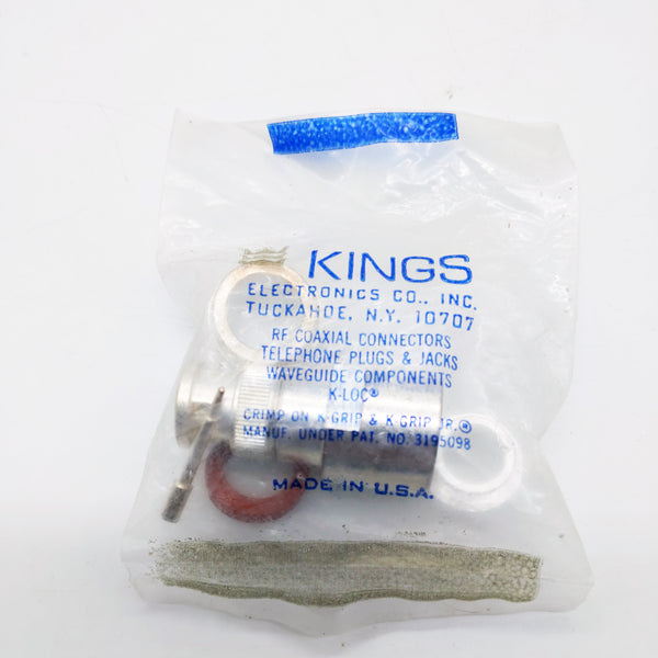 Kings USA UG-959A/U BNC Male RF Cable End Connector For LMR-400