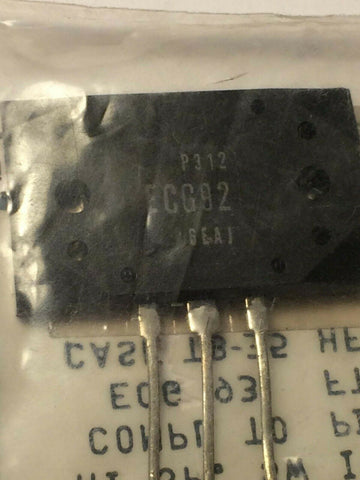 ECG92 NPN POWER TRANSISTOR REPL NTE92, RCA SK9446, Lot of 2