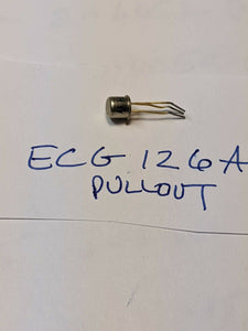 ECG 126A PNP 12V 0.15A Transistor T0-18  2N965