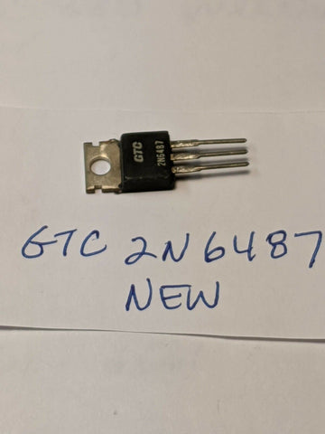 GTC 2N6487 Transistor New Old Stock