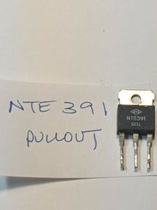 NTE391  Power Amp Pullout