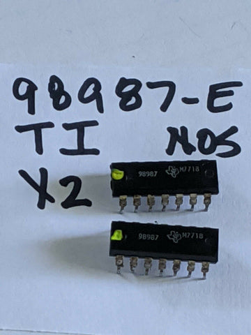 TI 98987-E, One Pair New Old Stock