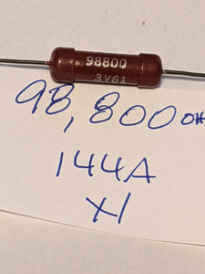98,800 Ohm Resistor, NOS