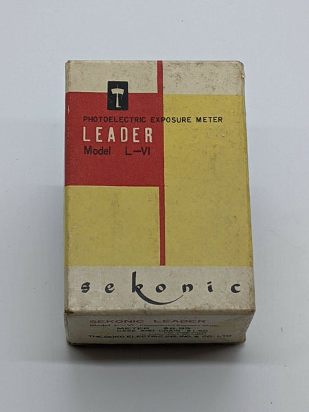 Sekonic Leader Model L-VI, Box, Instructions, Case, Lanyard, Japan, Works