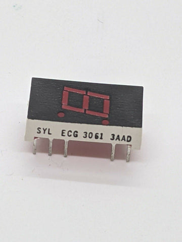ECG3061 Single Digit Digital Module, Red