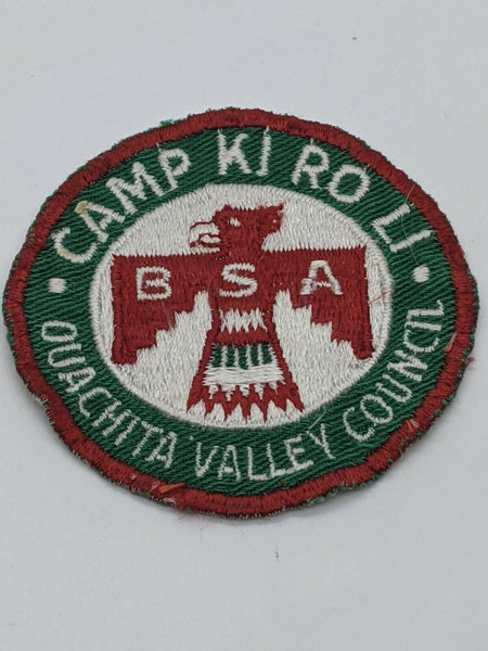 Boy Scout Camp Ki Ro Li Ouachita Valley Council Patch