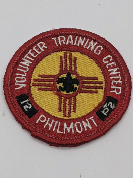 Philmont Volunteer Training Center Patch, Gauze Back
