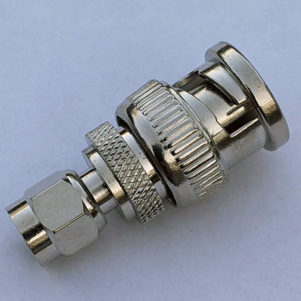 BNC-Male to SMA-Male Adapter (New)
