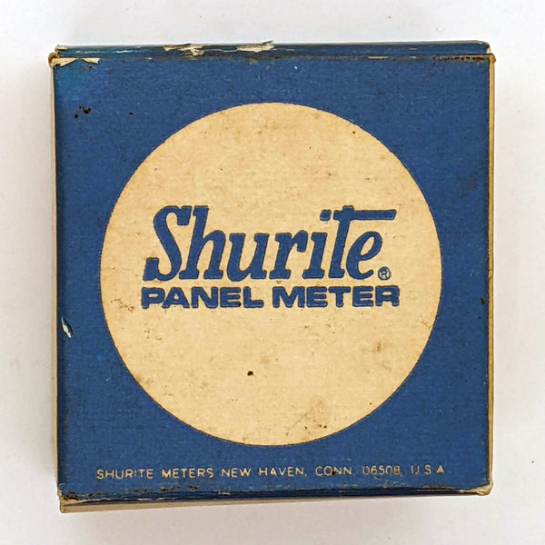 Shurite DC Voltmeter 0V-3V, USA Made, New In Box, 1969