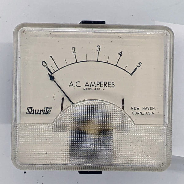 Shurite AC Amp Meter, 0-10A, Made in USA
