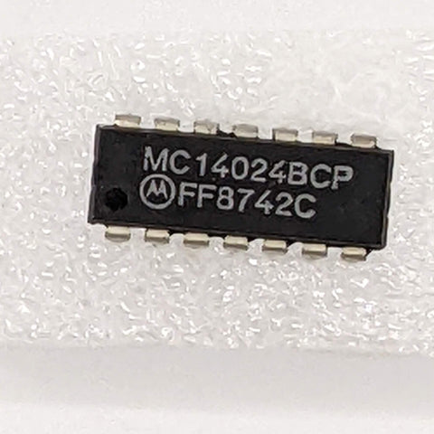 Motorola MC 14024BCP IC Chip, Pullout