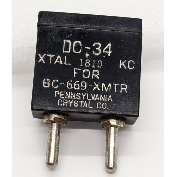 DC-34 XTAL 1810KC Crystal For BC-669-XMTR
