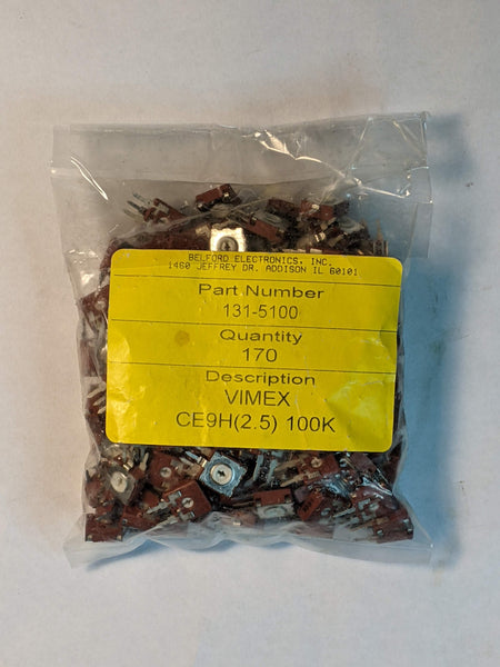 Qty: 170, Vimex Trimmer Caps,  100K, New