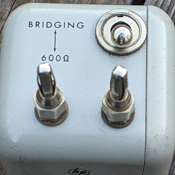 HP Plug-In Bridge, AC - 60A, Frequency Range 5KC - 600KC, 135OHM/600OHM