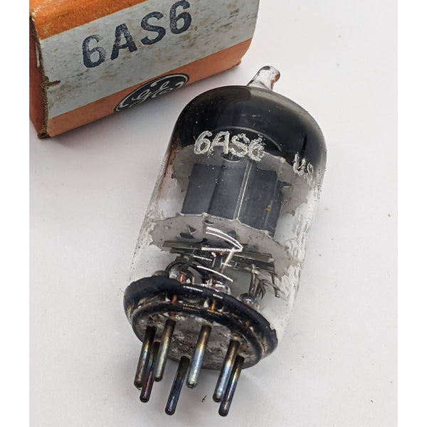GE 6AS6 Tube, New, Made in USA 1976