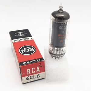 RCA 6CL6 Tube, New, Made in USA 1968