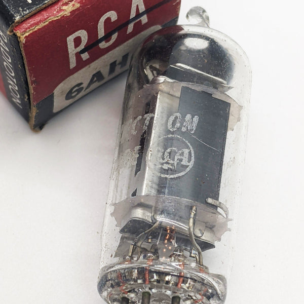RCA 6AH6 Tube, New, Made in USA, Dates 1957 and 1965