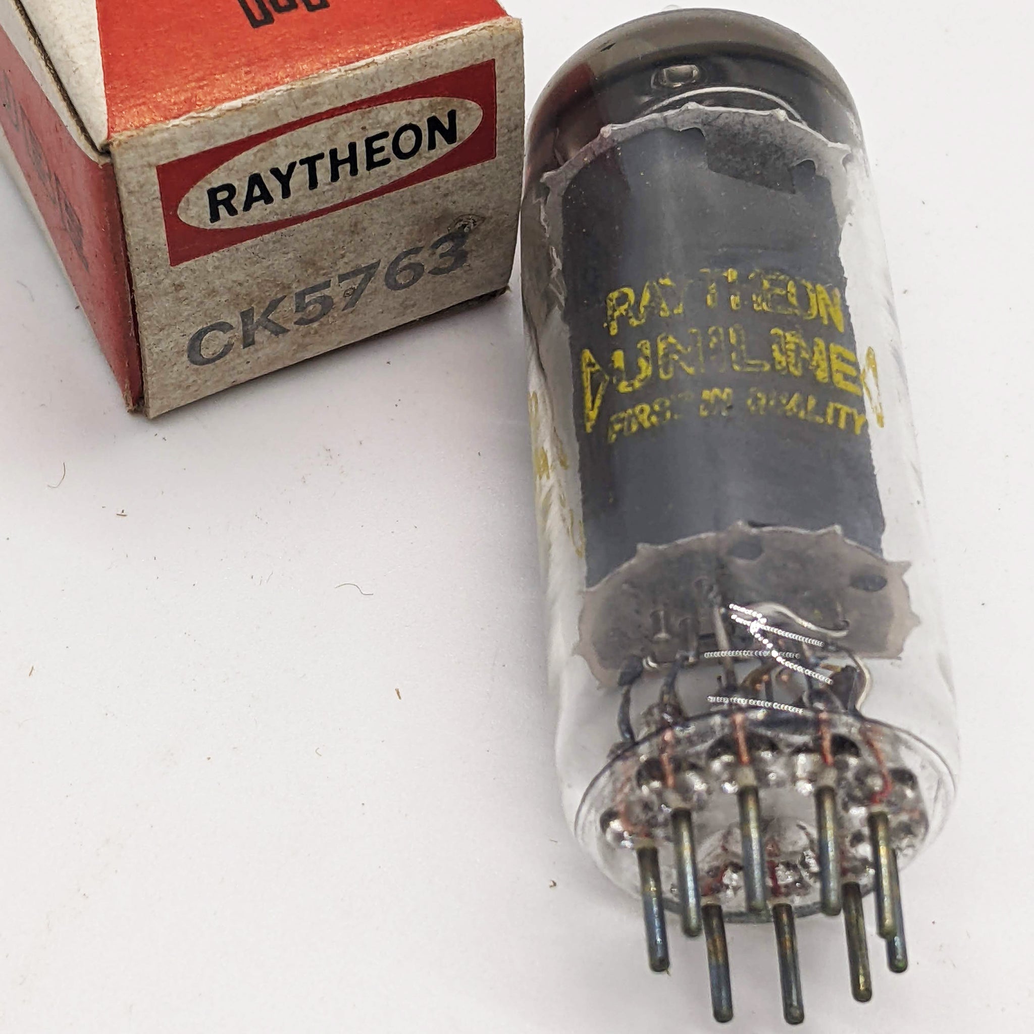 Raytheon CK5763 Tube, New,  Made in USA NOS
