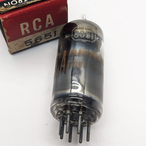 RCA 5651 Tube, New,  Made in USA NOS 1961