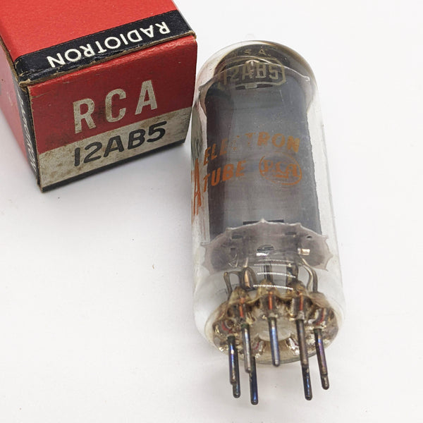 RCA 12AB5 Tube, New, 1966, Hickok Tested