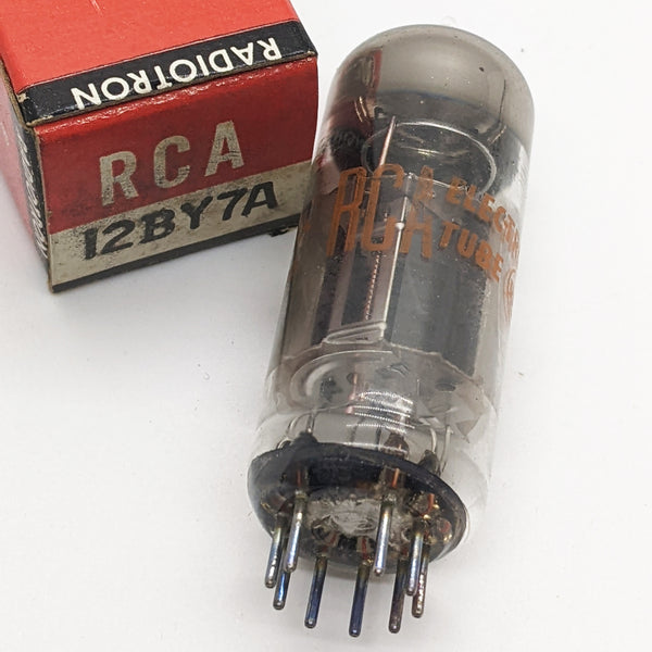 RCA 12BY7A Tube, New Old Stock, 1966, Hickok Tested Good