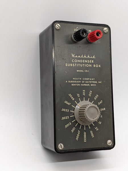 Heathkit Condenser Substitution Box CS-1, All Original